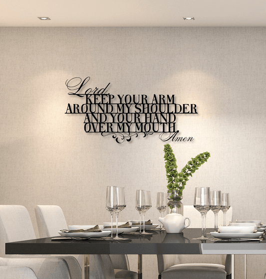Lord, Keep Your Arm Around... Celebrate your Christian Faith or Give a Beautiful Christian Gift - Kith and Kin Forever