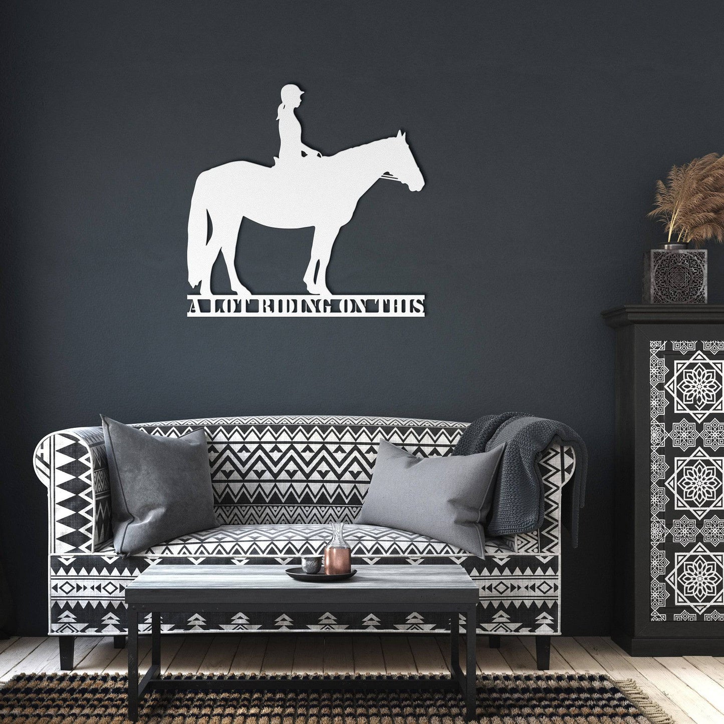 A LOT RIDING ON THIS - GIRL ON HORSE | Equestrian girl
