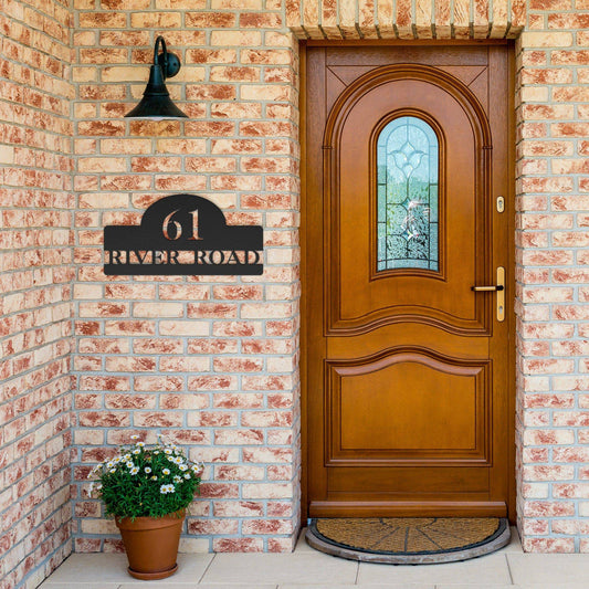Classic Address Sign - Kith and Kin Forever