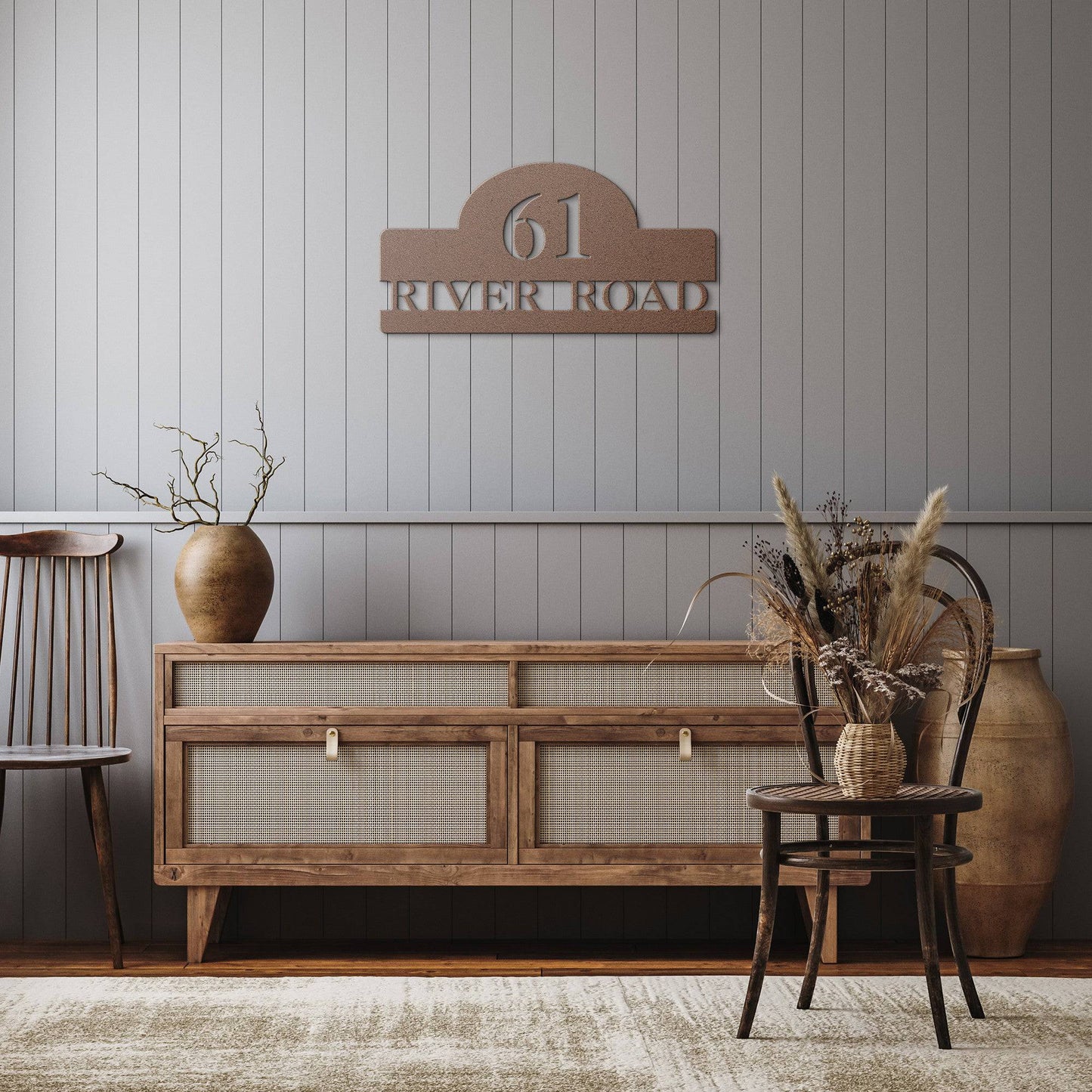 Classic Address Sign - Kith and Kin Forever