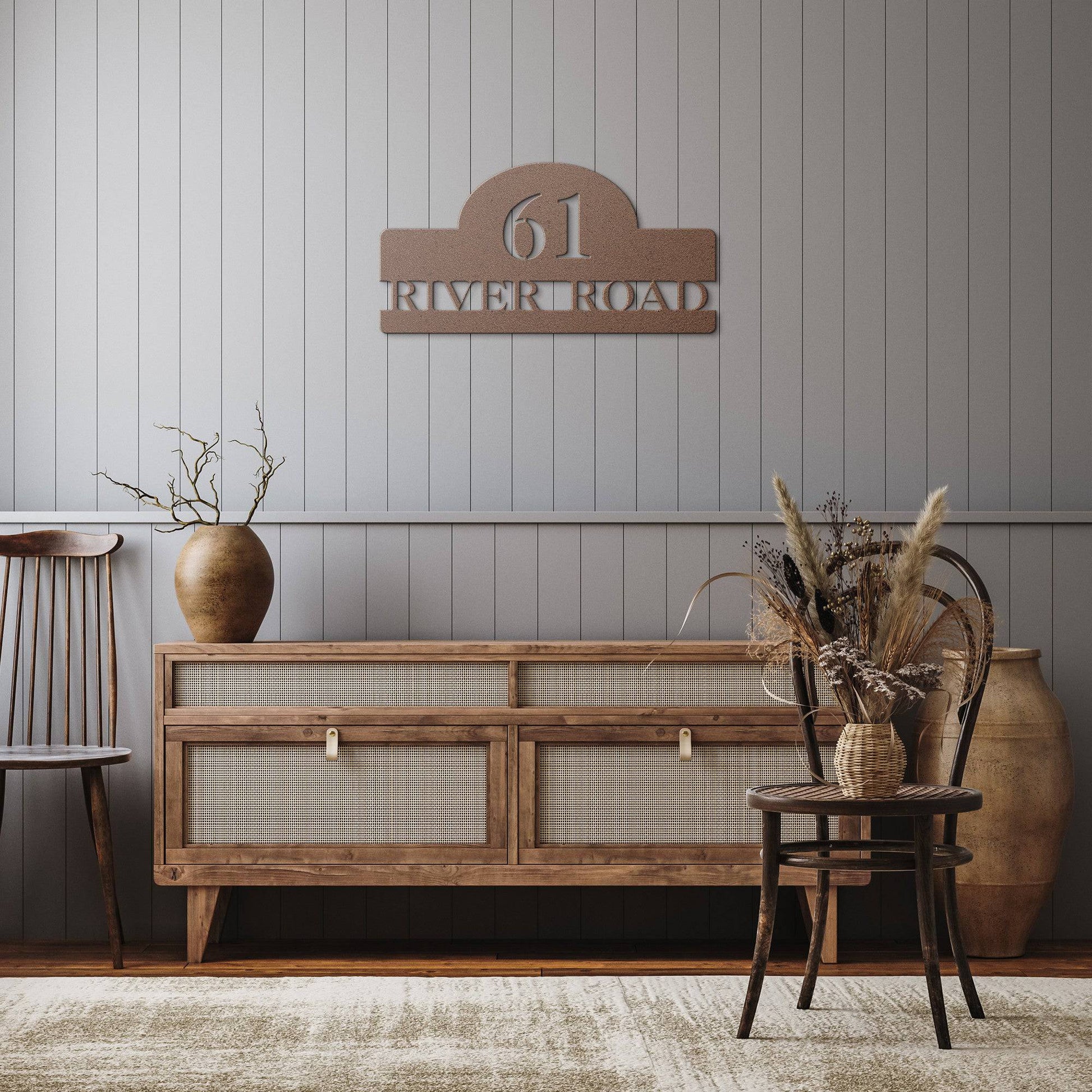 Classic Address Sign - Kith and Kin Forever