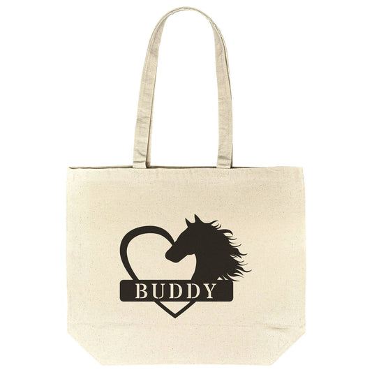 Custom Gusseted Cotton Tote - Kith and Kin Forever
