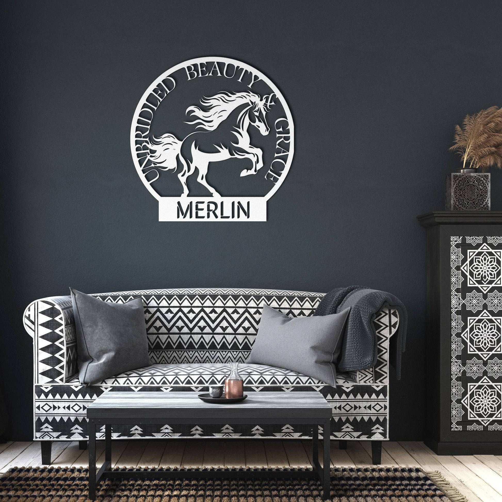 Equestrian Elegance Monogram - Kith and Kin Forever