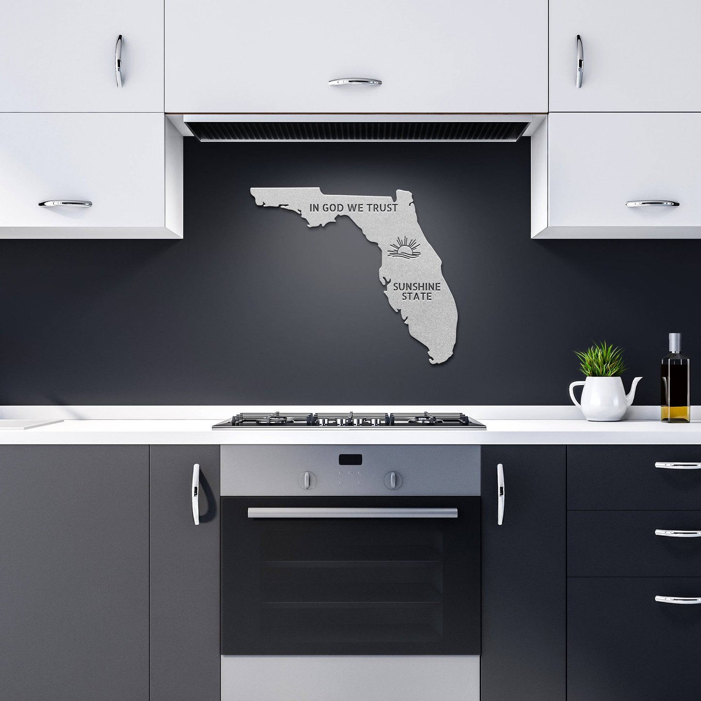Florida - Sunshine State - Metal Wall Art - Kith and Kin Forever