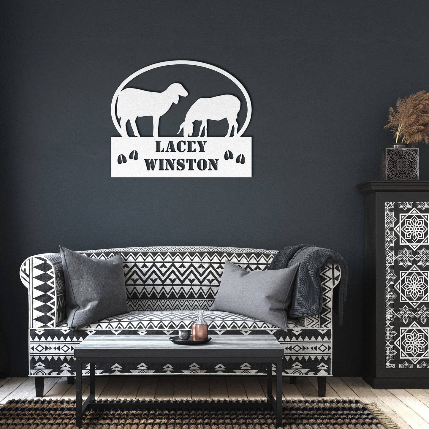 Goat Stall Sign - Kith and Kin Forever
