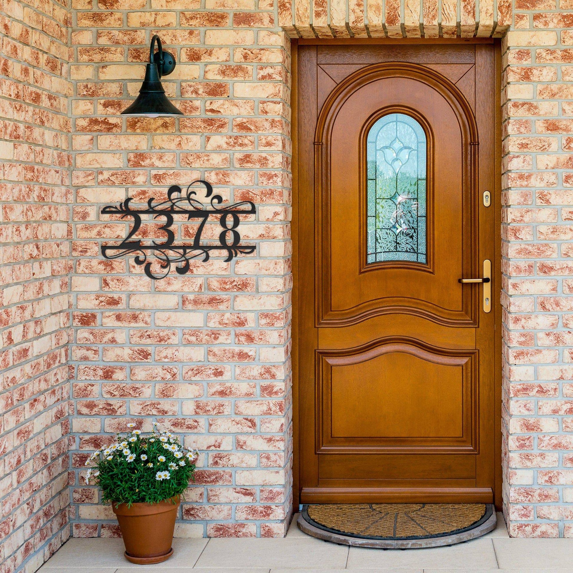Elegant House Address - Kith and Kin Forever