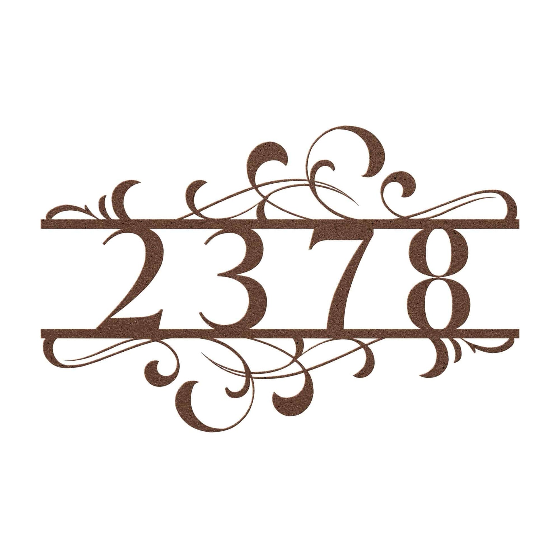 Elegant House Address - Kith and Kin Forever