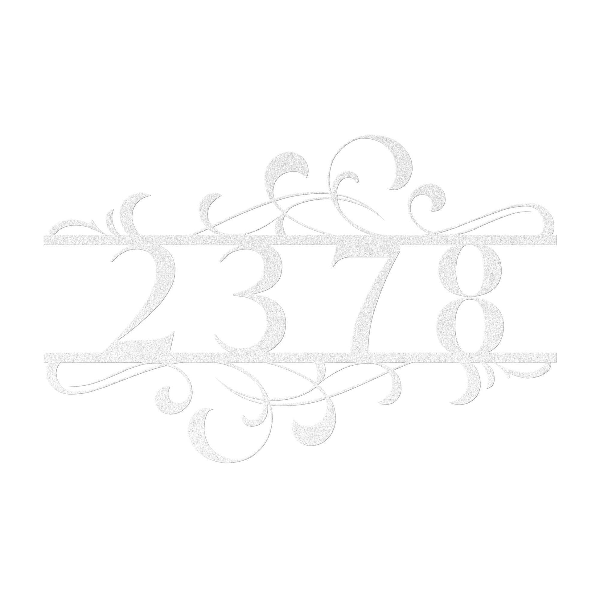 Elegant House Address - Kith and Kin Forever