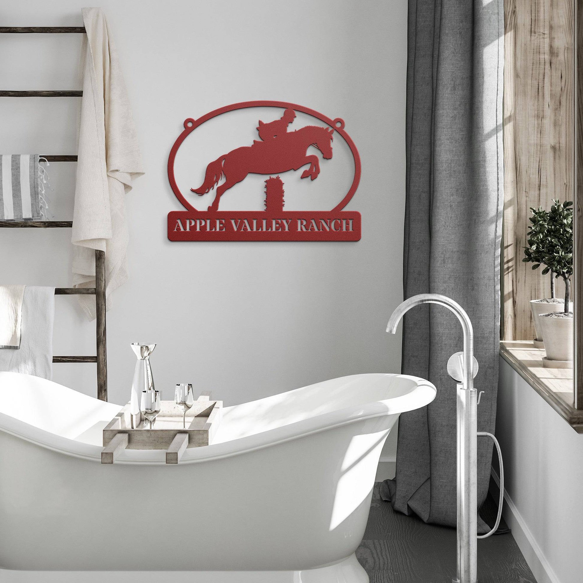 Graceful Jumper Ranch Sign - Kith and Kin Forever