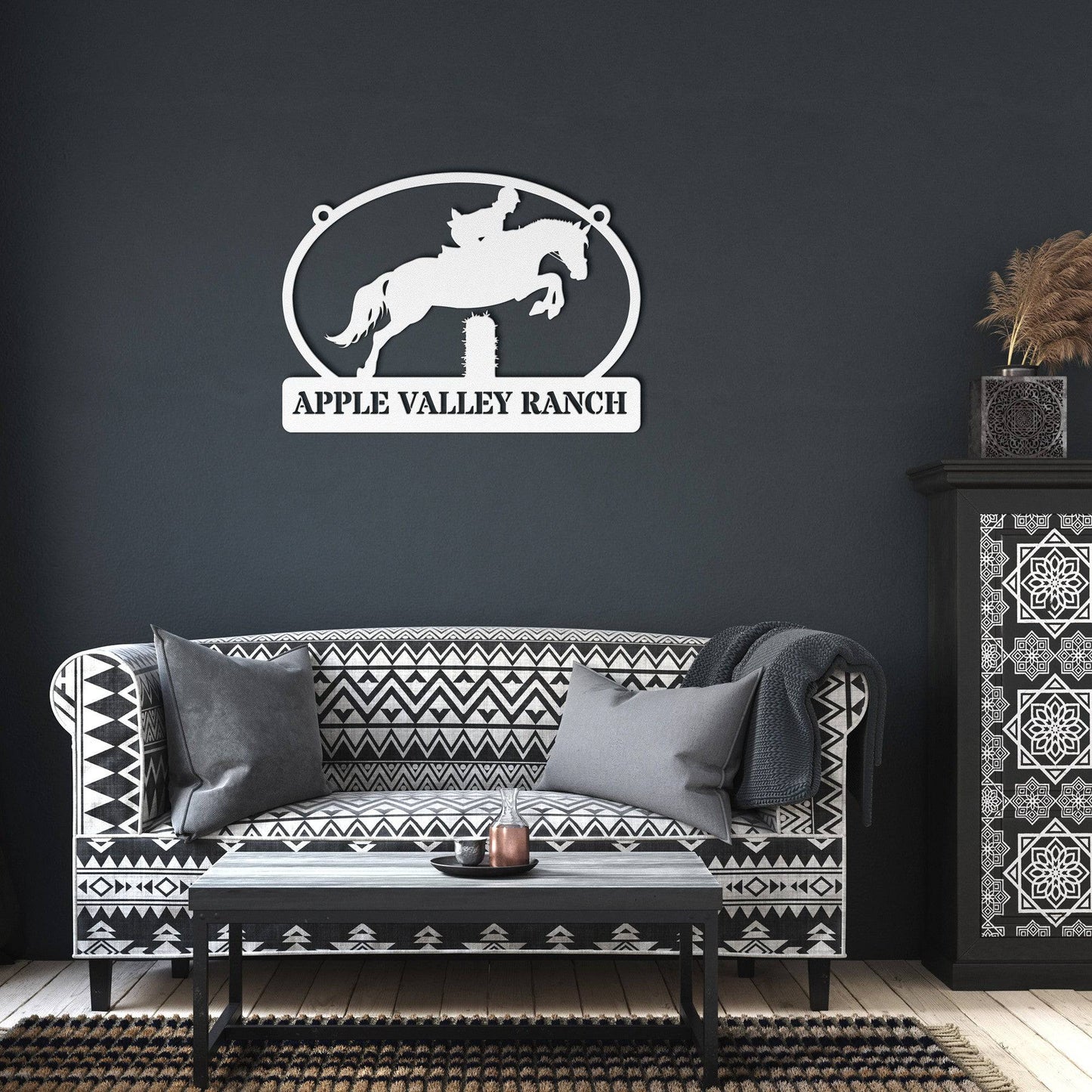 Graceful Jumper Ranch Sign - Kith and Kin Forever