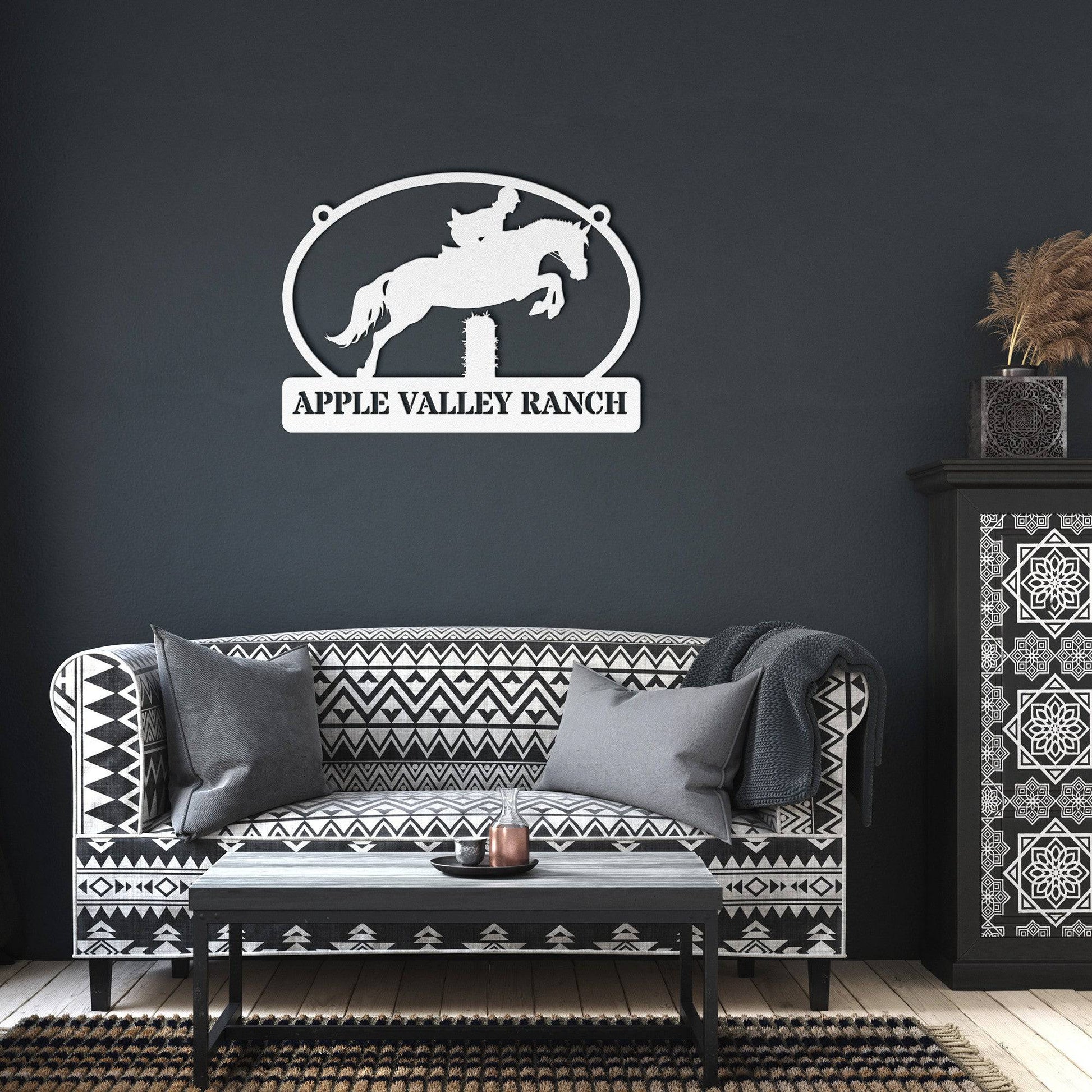 Graceful Jumper Ranch Sign - Kith and Kin Forever