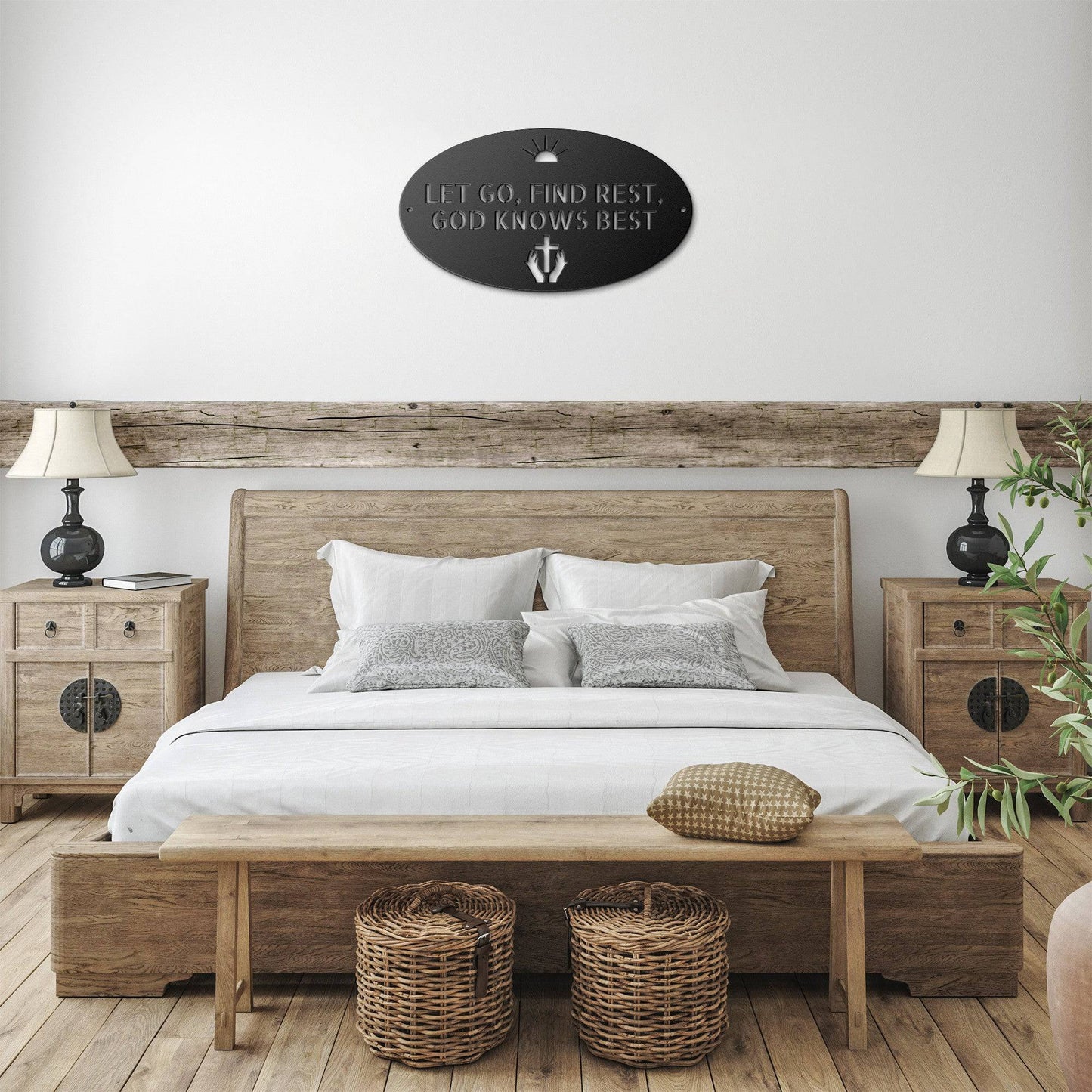 Let Go, Find Rest - Steel Sign of Faith - Kith and Kin Forever
