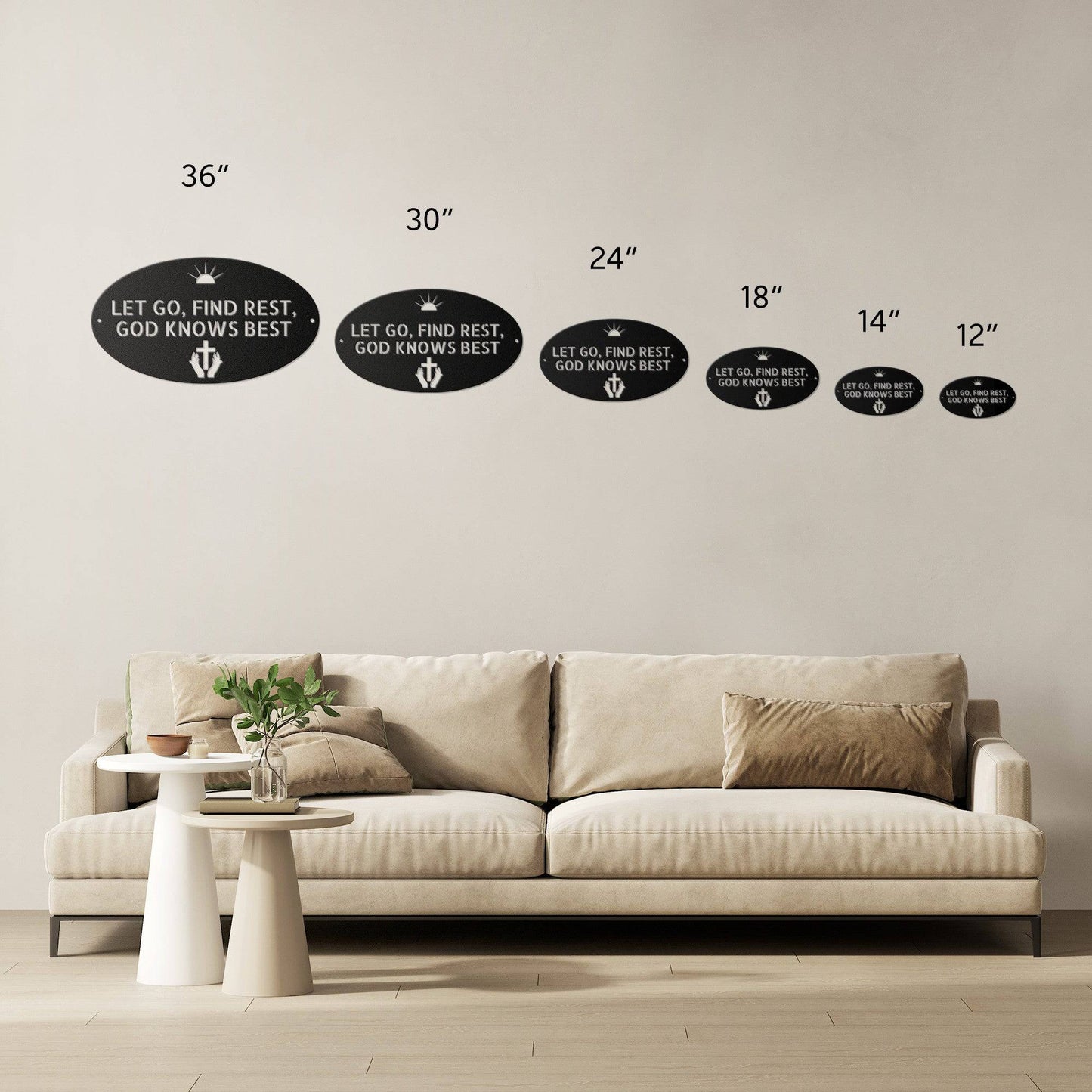 Let Go, Find Rest - Steel Sign of Faith - Kith and Kin Forever
