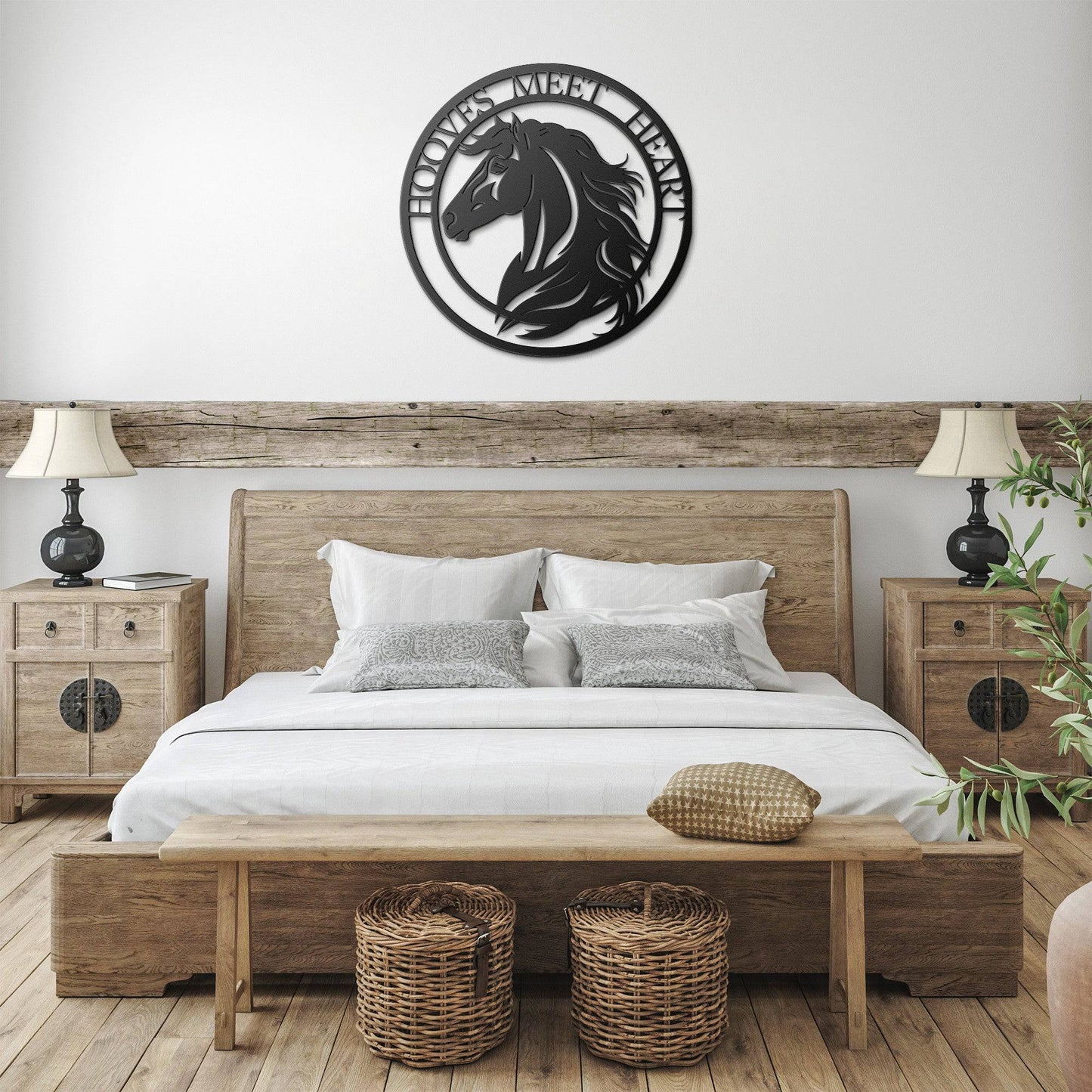 Majestic Mane Monogram - Kith and Kin Forever
