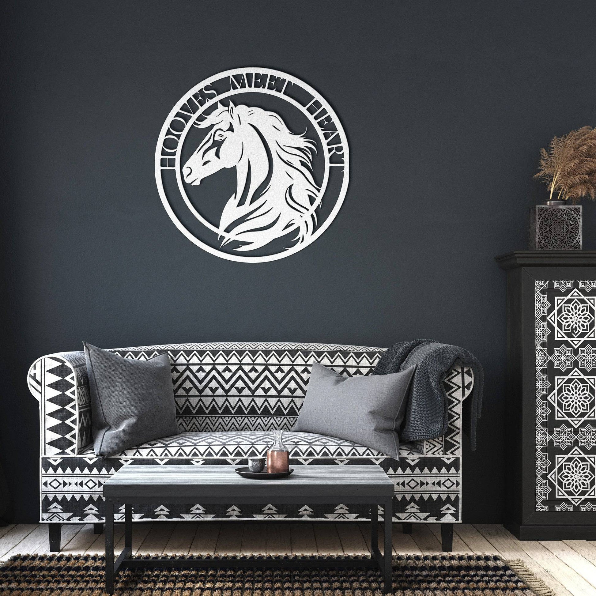Majestic Mane Monogram - Kith and Kin Forever