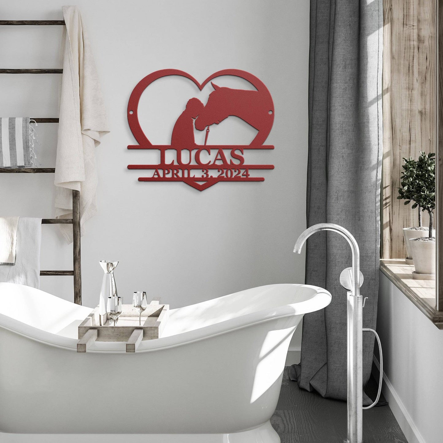 Memories of Lucas Custom Metal Wall Art - Kith and Kin Forever