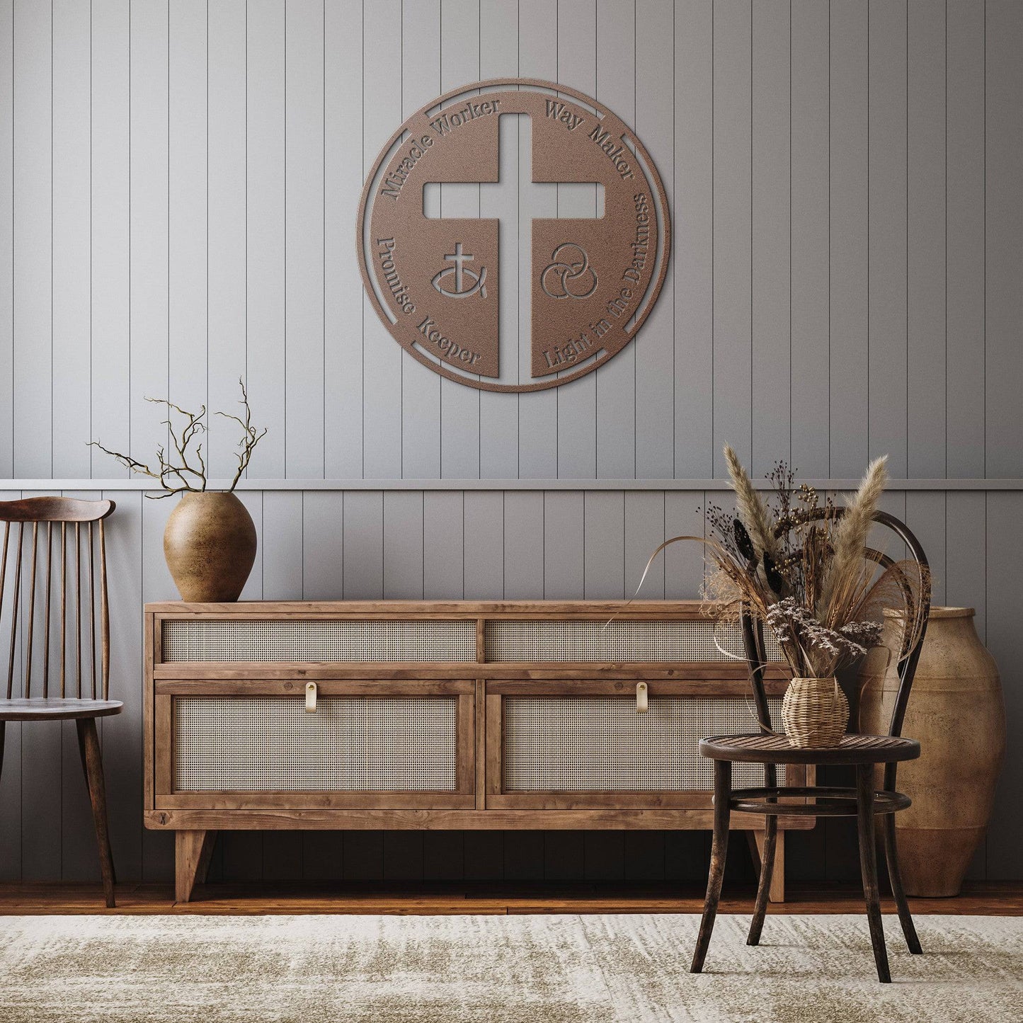 Names of God Metal Wall Art - Kith and Kin Forever