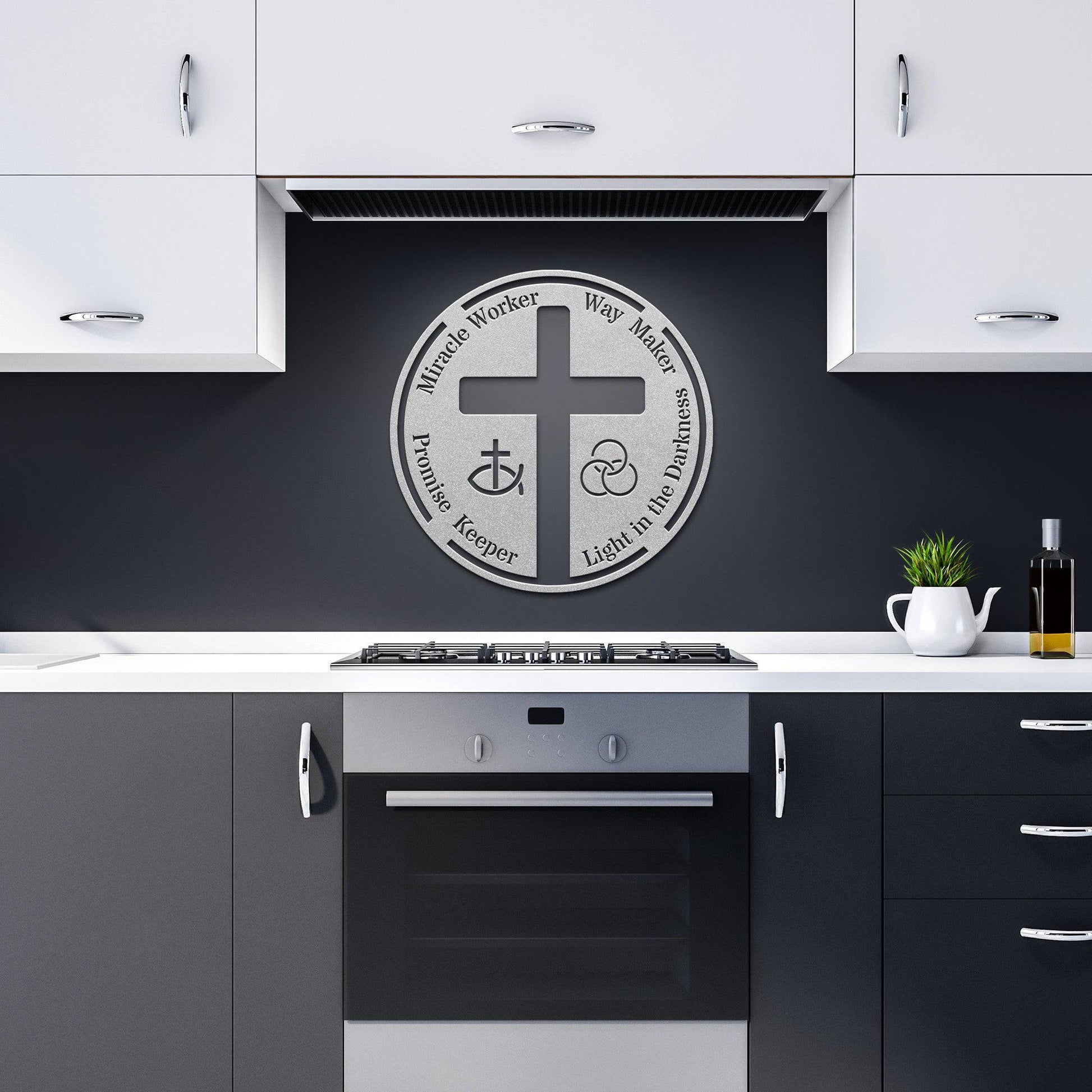Names of God Metal Wall Art - Kith and Kin Forever