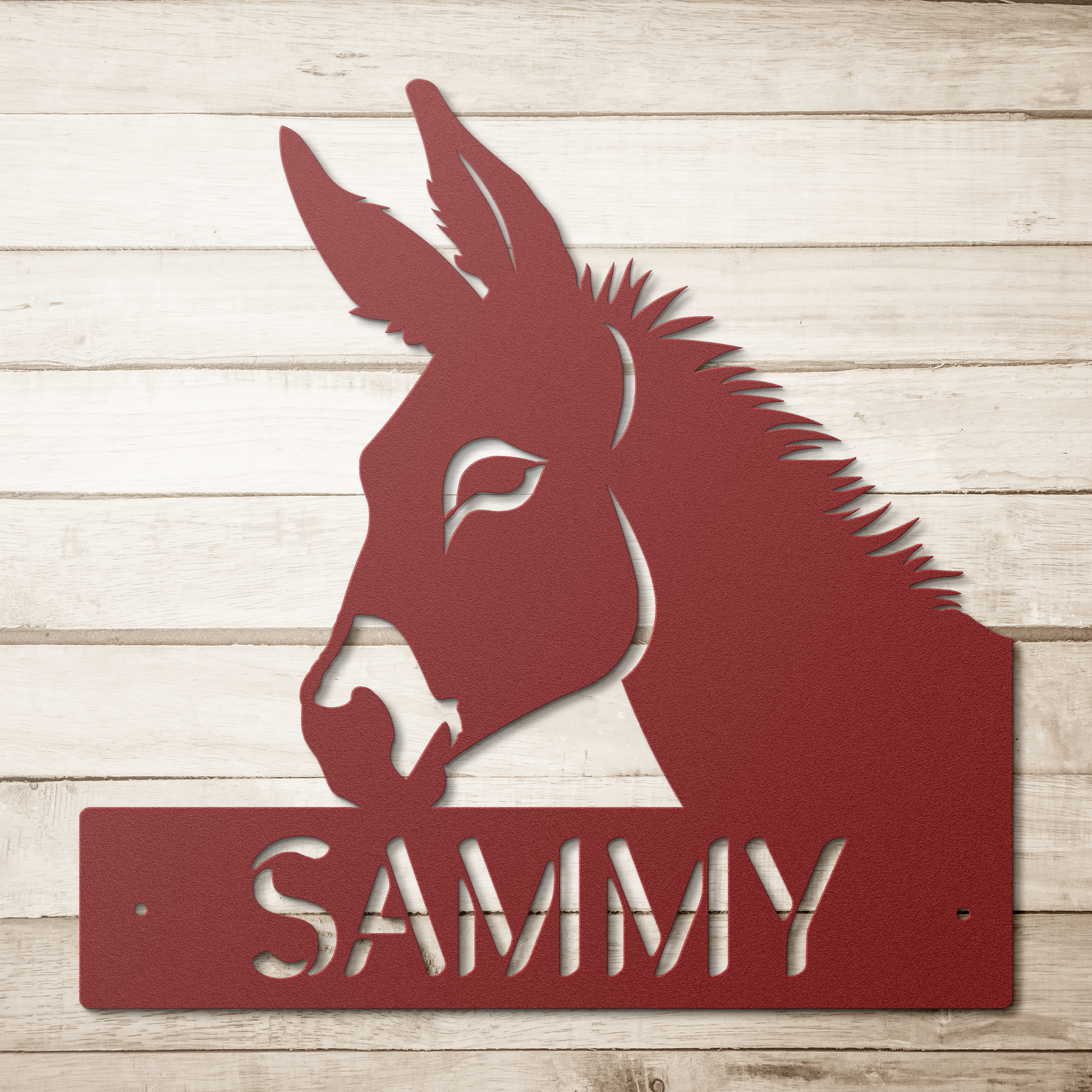 Sammy_The_Donkey_Red_Simple_Wood_BKGD_Mockup.png