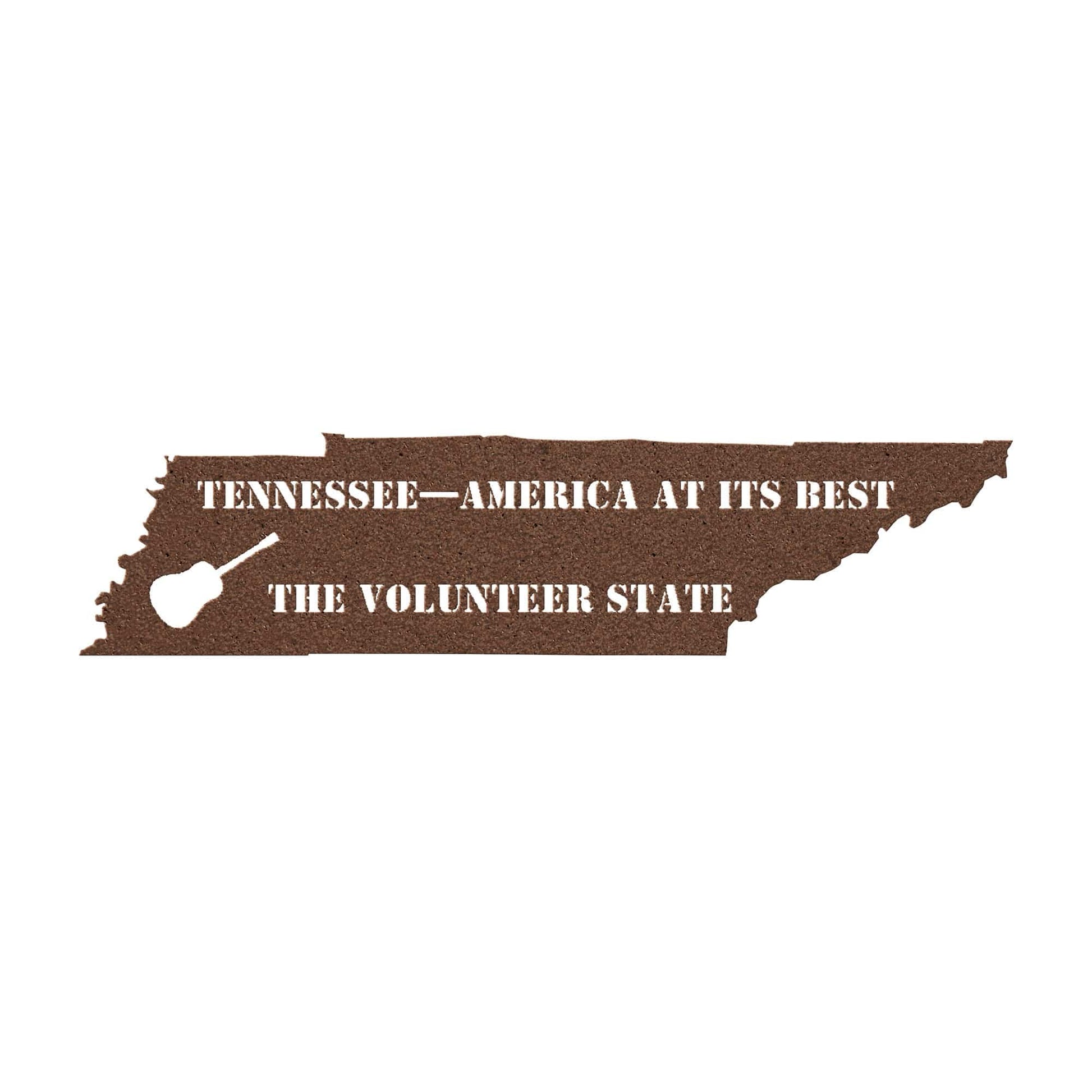 Tennessee State Metal Art - Kith and Kin Forever
