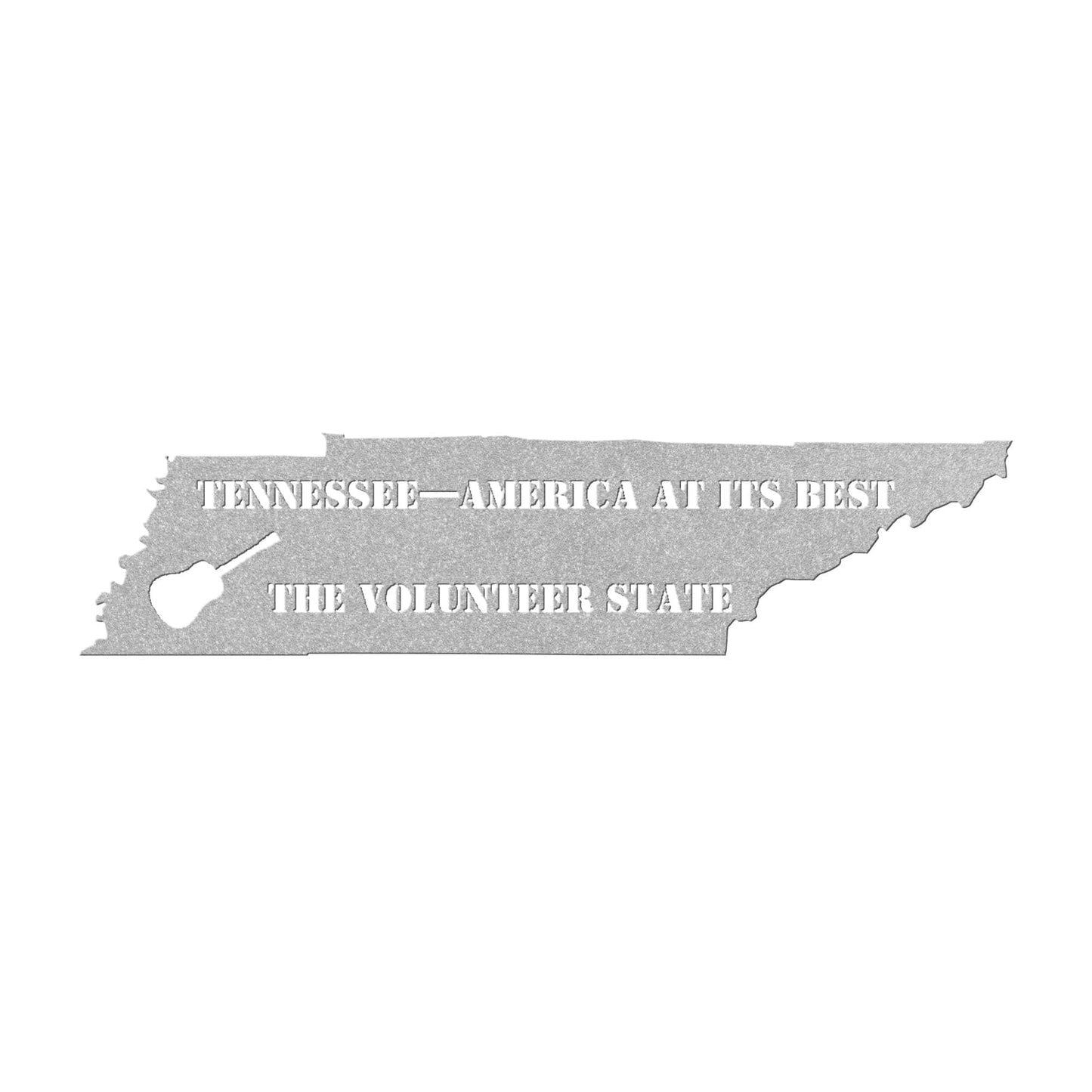 Tennessee State Metal Art - Kith and Kin Forever
