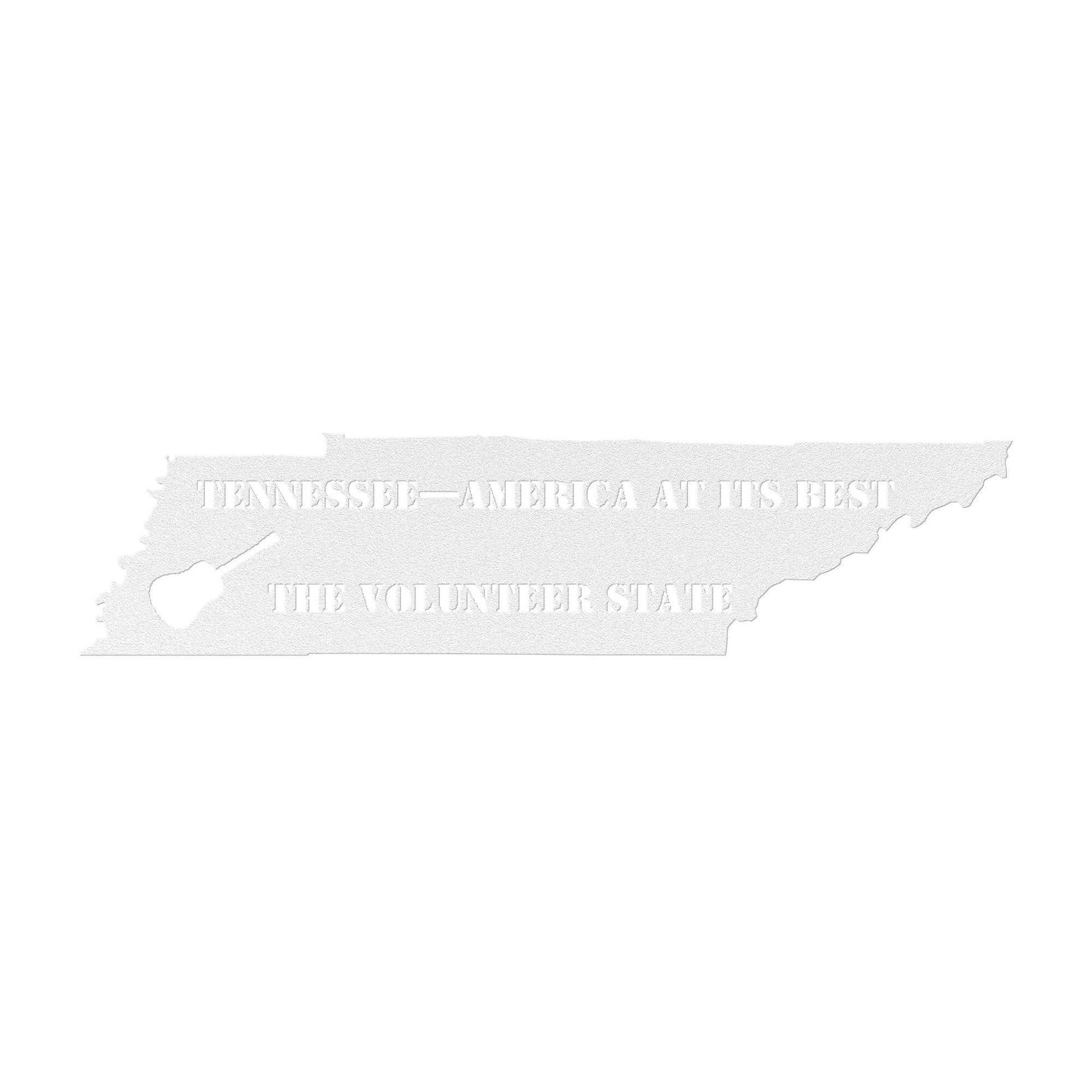 Tennessee State Metal Art - Kith and Kin Forever