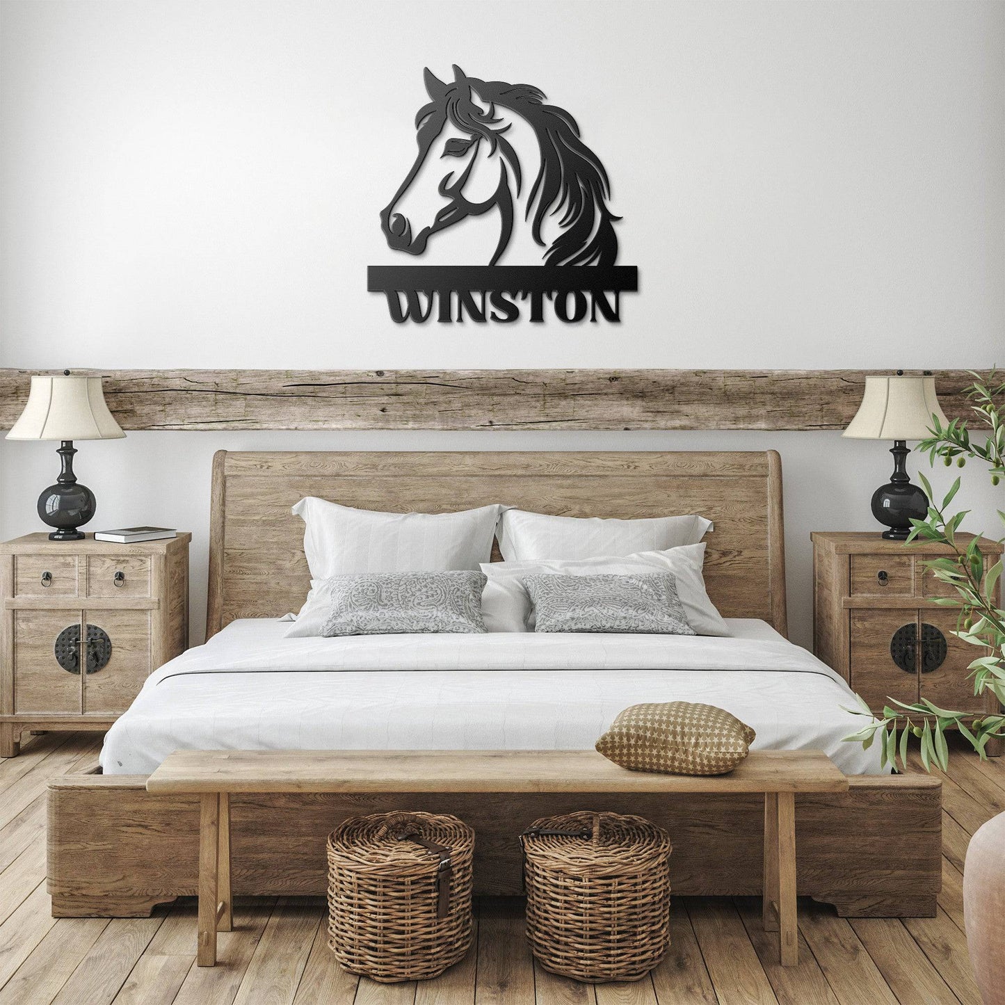 The Steady Steed Stall Sign - Kith and Kin Forever