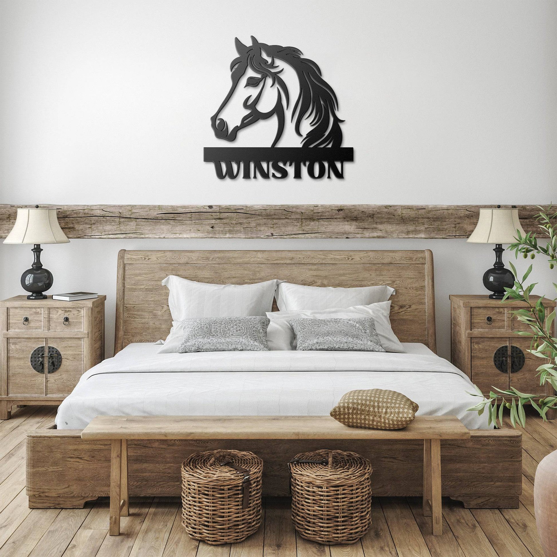 The Steady Steed Stall Sign - Kith and Kin Forever