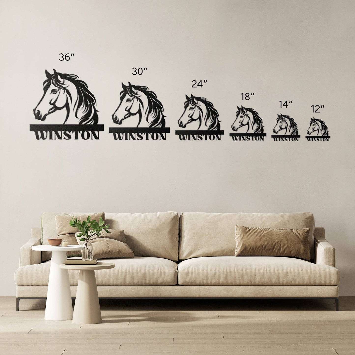 The Steady Steed Stall Sign - Kith and Kin Forever