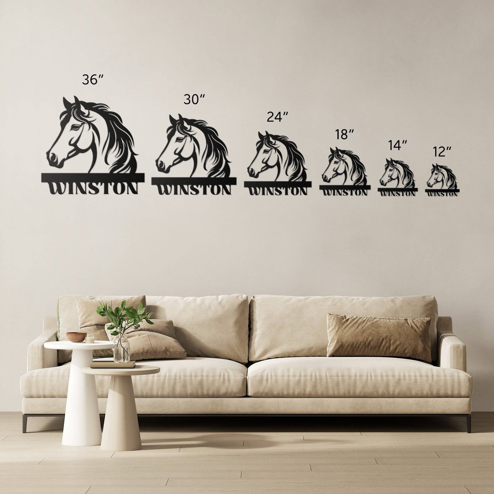 The Steady Steed Stall Sign - Kith and Kin Forever
