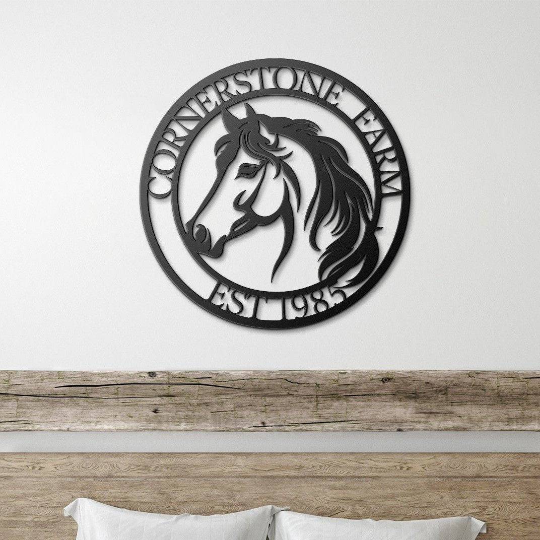 Trusted Steed Monogram - Kith and Kin Forever