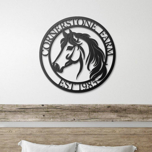 Trusted Steed Monogram - Kith and Kin Forever