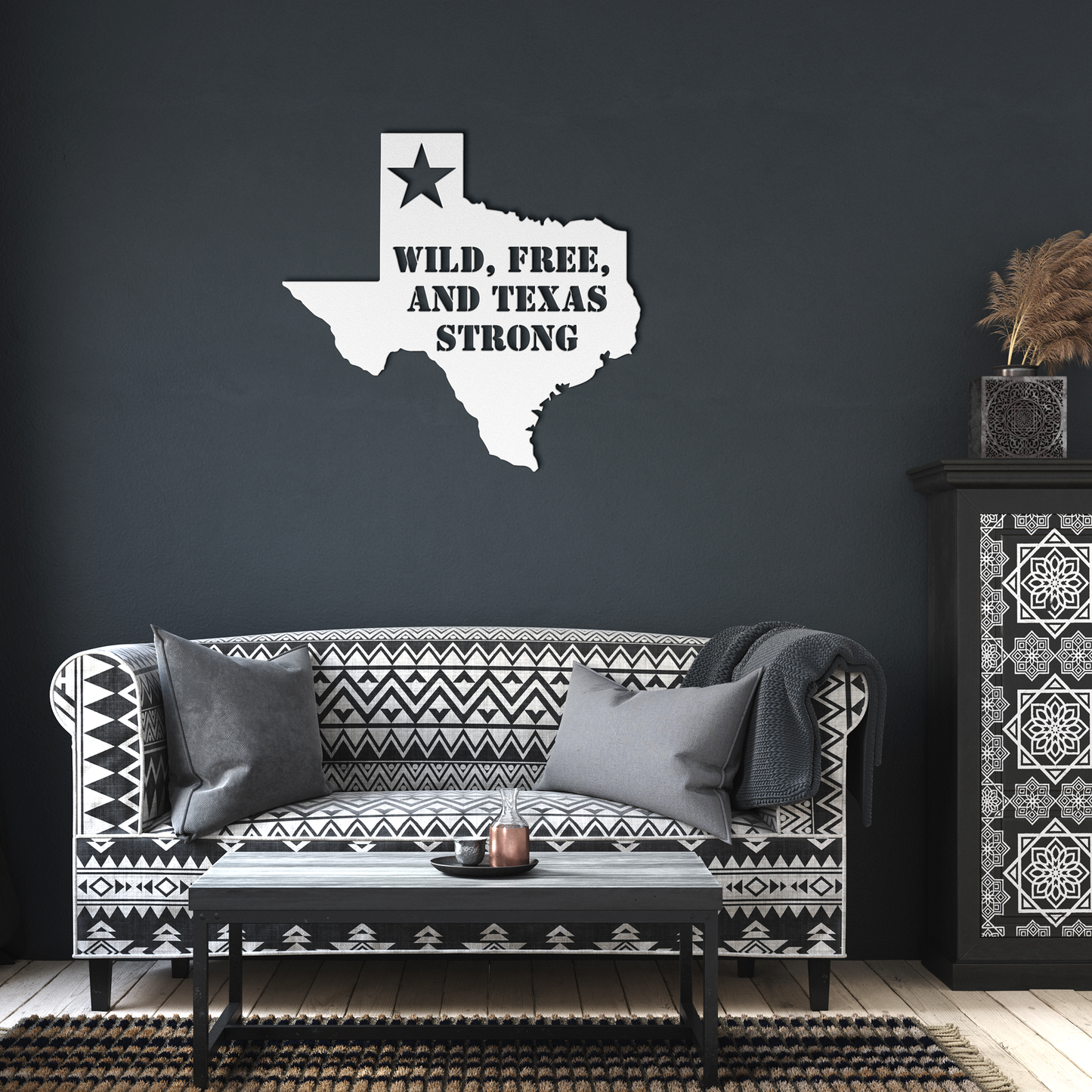Wild_Free_and_Texas_Strong_Metal_Sign_White_Dark_Living_Room_Mockup.png