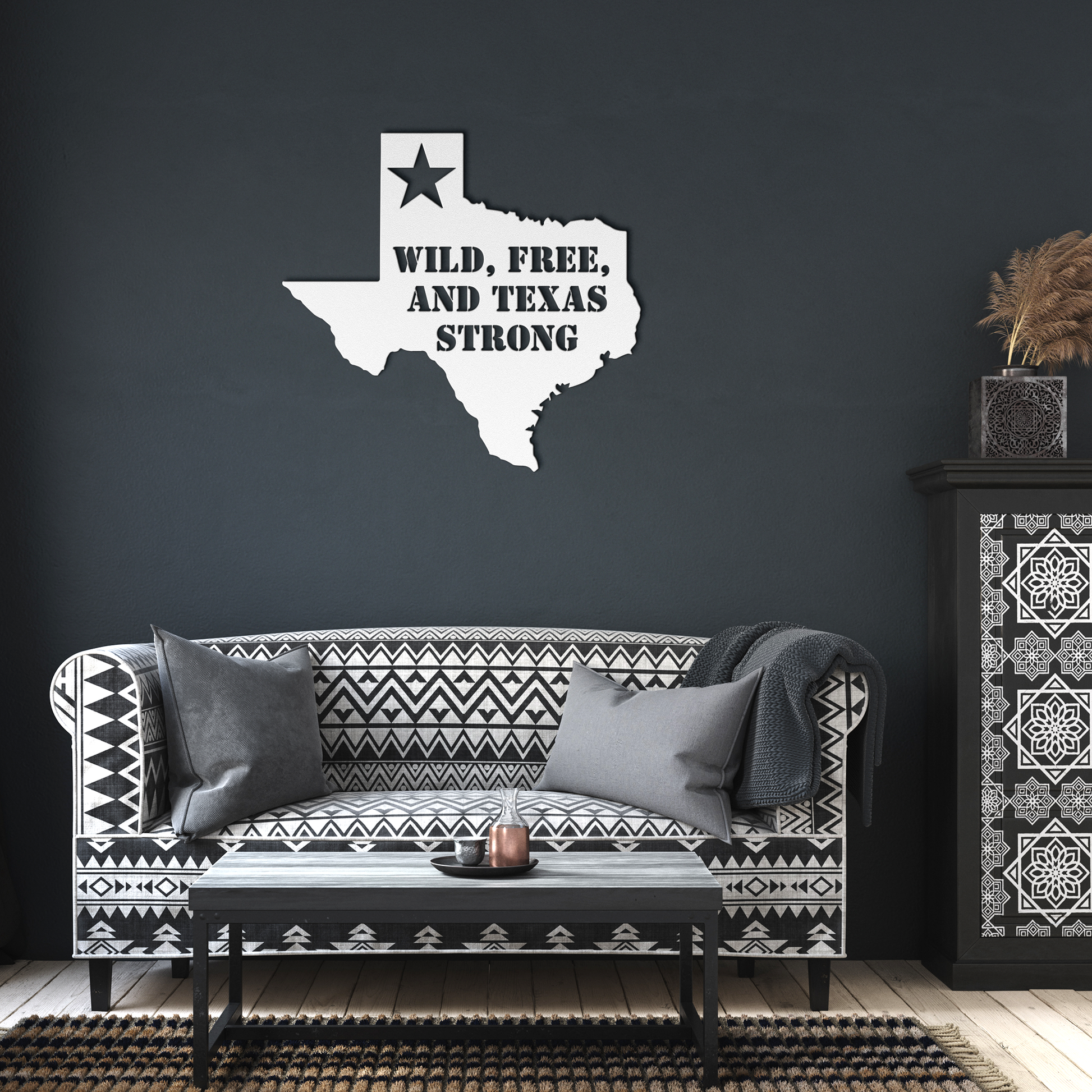 Wild_Free_and_Texas_Strong_Metal_Sign_White_Dark_Living_Room_Mockup.png