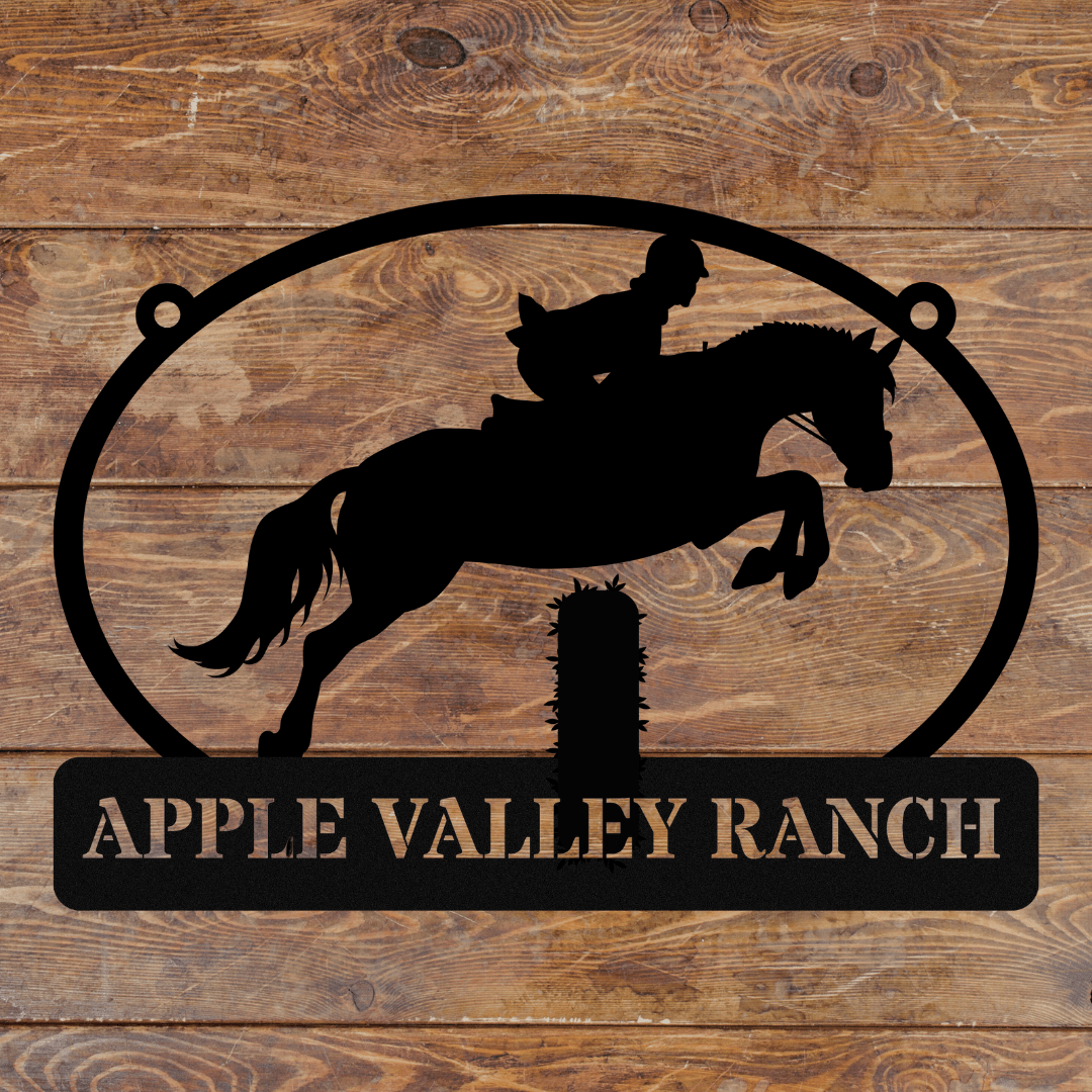 Graceful Jumper Ranch Sign - Kith and Kin Forever