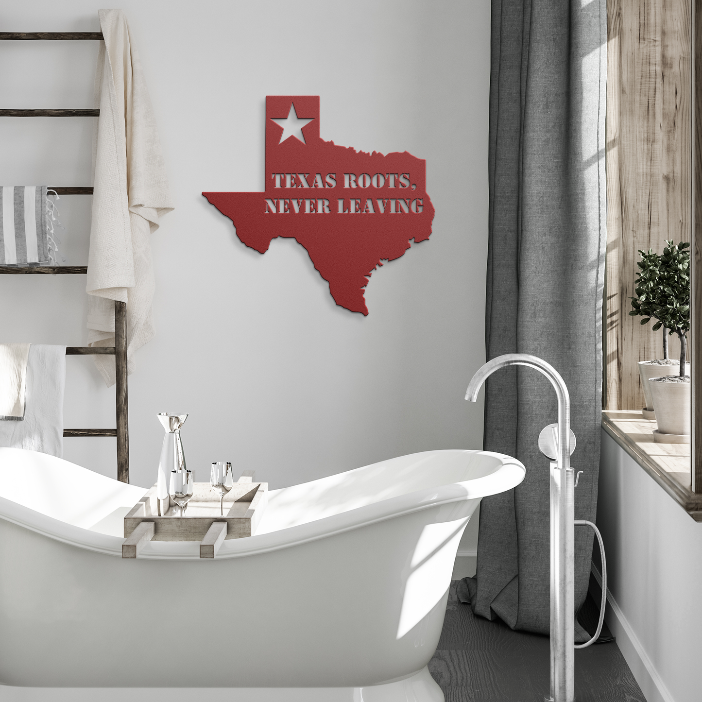 Texas_Roots_Never_Leaving_Metal_Art_Red_Modern_Bathroom_Mockup.png
