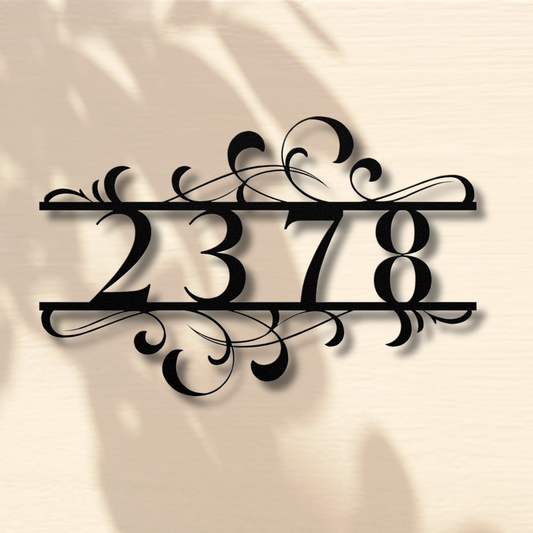 Elegant House Address